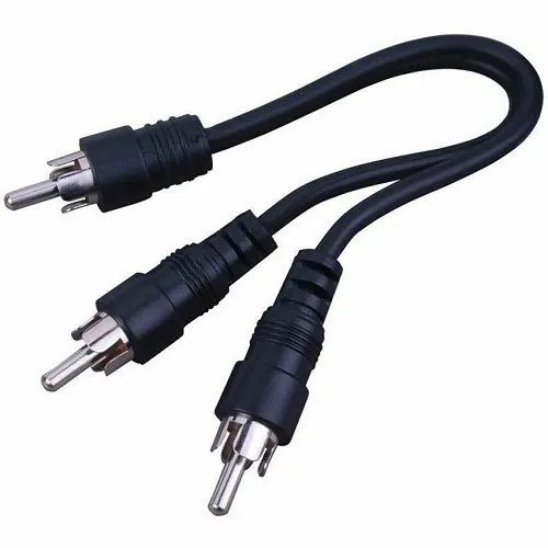 Vanco AC3RX 6" RCA Plug to 2-RCA Plug Adapter