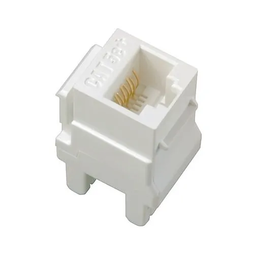 Pass & Seymour AC5ERJ45W1 RJ45 CAT5e Keystone Insert, White