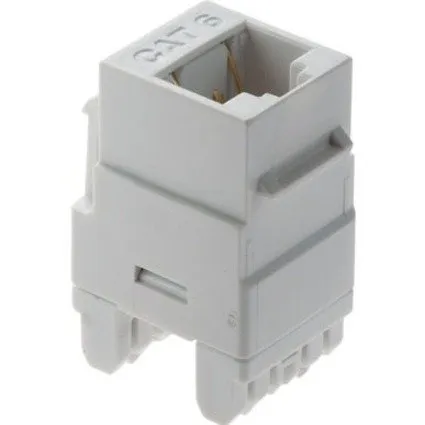 On-Q AC6RJ45W1 RJ45 CAT6 Keystone Insert, White
