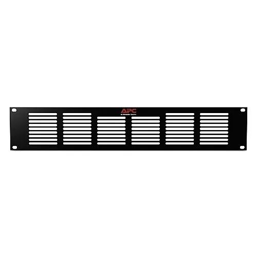 APC ACAC40001 NetShelter 2U Vent Panel for 2U Rack Fan Panel ACF600