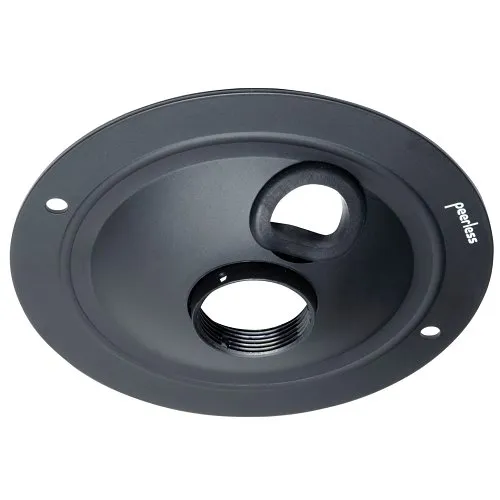 Peerless-AV ACC570 Round Ceiling Plate, Black