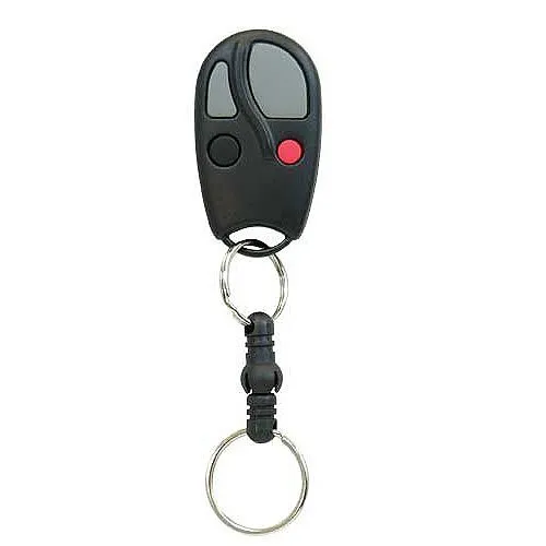Linear ACT-34C MegaCode 4-Channel Custom Block Coded Key Ring Transmitter, Black