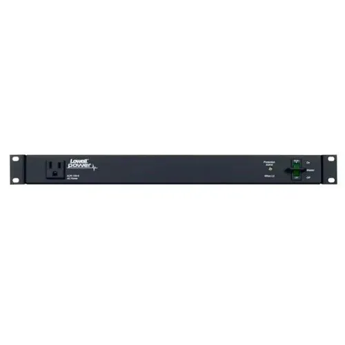 Lowell ACR-159-S 9-Outlet PDU, 15A, Surge Suppression