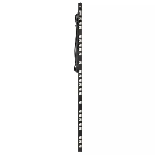 Lowell ACS-1524 60" Power Strip, (15A) 24-Outlet, Surge Suppression