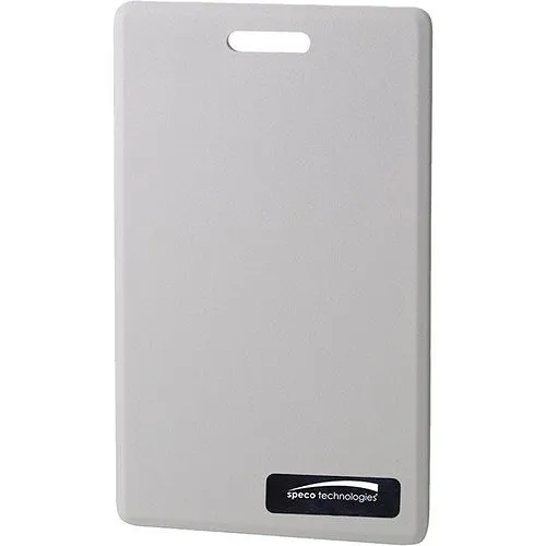 Speco ACSC2 Clamshell Smartcard Credential for Bluetooth Reader, 13.56 MHz, 25-Pack