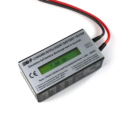 ACT Meters CHROME 12V SLA Intelligent Battery Testing Device