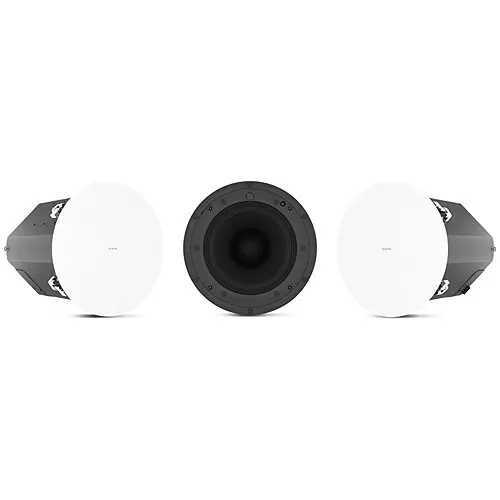 QSC AD-C10T-HPZB-WH AcousticDesign Series 10" Zero-Bezel Ceiling Mount Loudspeaker, White