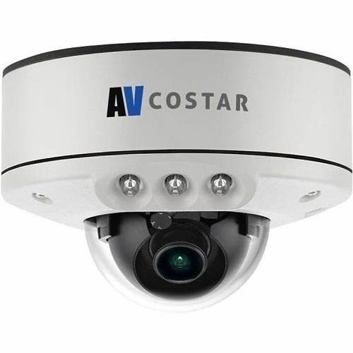 IDIS AV5856DNIR-S 5MP WDR Ultra-Low Profile IR Dome IP Camera with SNAPstream, 2.8mm Lens (Replaces AV3556DN-S)