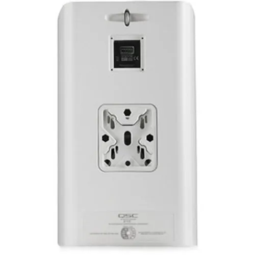 QSC AD-S12-WH AcousticDesign Series 12" 2-Way 300W Surface-Mount Loudspeaker, Single, White