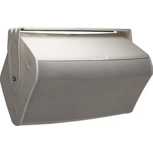 QSC AD-S12-WH AcousticDesign Series 12" 2-Way 300W Surface-Mount Loudspeaker, Single, White