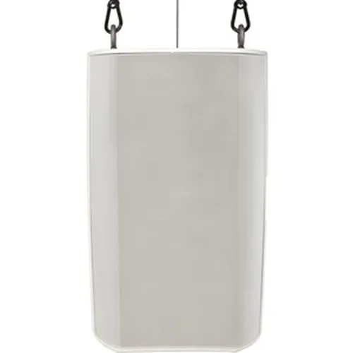 QSC AD-S12-WH AcousticDesign Series 12" 2-Way 300W Surface-Mount Loudspeaker, Single, White