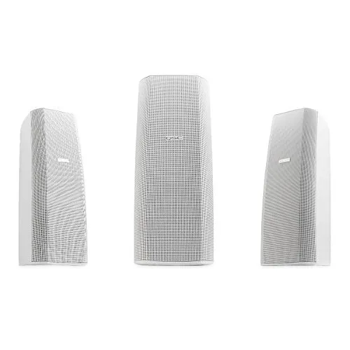 QSC AD-S282H-WH Dual 8" Weather-Resistant Surface Mount Speaker, White