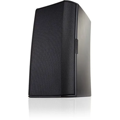 QSC AD-S6T-BK AcousticDesign Series 6.5" 2-Way 150W Surface-Mount Loudspeaker, Black