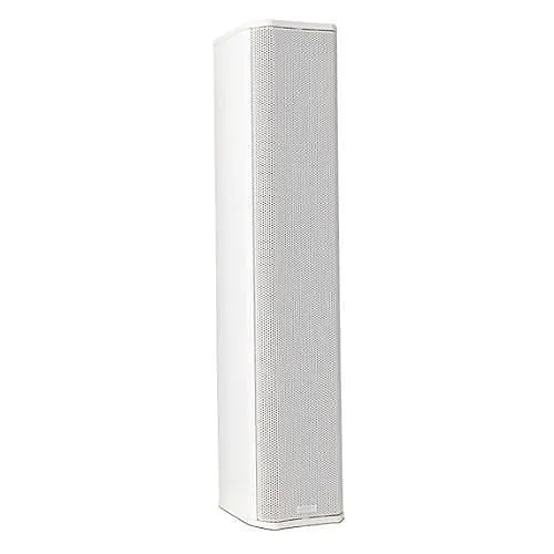 QSC AD-S802T-WH AcousticDesign Series 2.75" Columnar Surface Mount Loudspeaker, 120W, dB, White