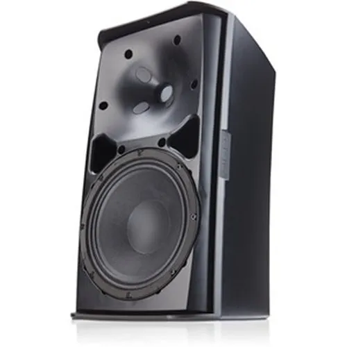QSC AD-S8T-BK AcousticDesign Series 8" 2-Way 200W Surface-Mount Loudspeaker, Single, Black