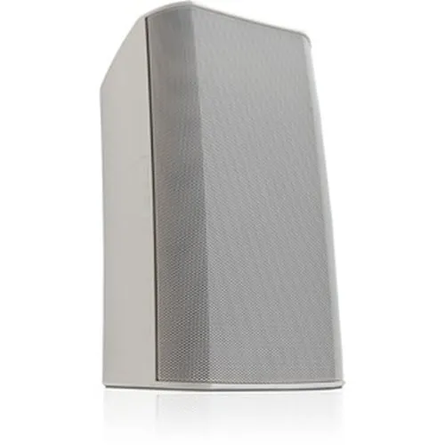 QSC AD-S8T-WH AcousticDesign Series 8" 2-Way 200W Surface-Mount Loudspeaker, Single, White