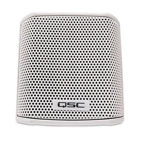 QSC AD-S.SAT-WH AcousticDesign Series 2.75" Small Format Satellite Surface Loudspeaker, 25W, dB, White