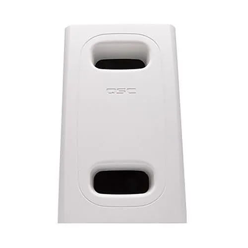 QSC AD-S.SUB-WH AcousticDesign Series 6.5" Dual Voice Coil Surface Subwoofer, 100W, dB, White