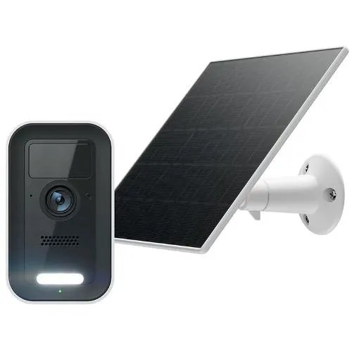 Alarm.com ADC-731B-SP4W-BNDL Bundle with (1) 4MP Battery Spotlight and (1) Solar Panel