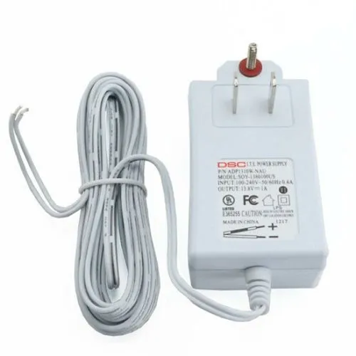DSC ADP1310W-NAU AC Adapter Power Plug Transformer for 3G4000 and LE4000, 3.8VDC, 1A, UL Listed