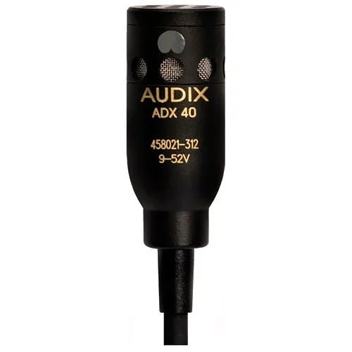 Audix ADX40W Miniature Overhead Hanging Condenser Microphone, White
