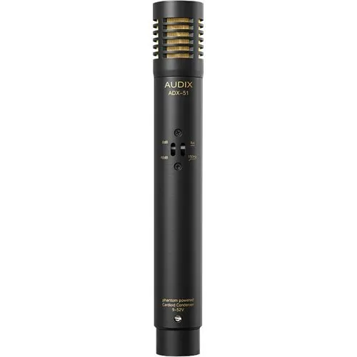 Audix ADX51 Professional Electret Condenser Microphone with Pad and Roll-Off