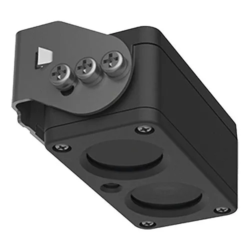 Hikvision AE-VC253T-IT 2MP Infrared Array Square IR Mobile Analog Camera with Mirror Mode, 2.1mm Fixed Lens, Black