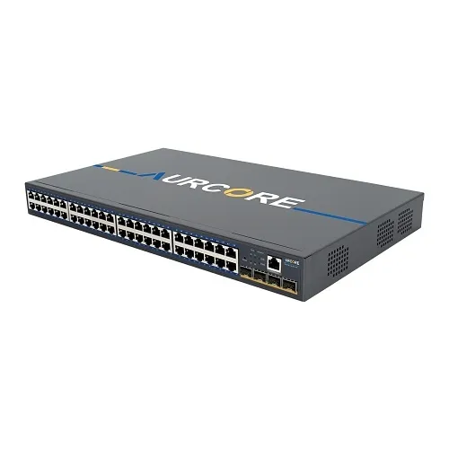 AurCore AES2003 AES2000 Series 48x1GE Base-T, 4x1GE SFP, L2+ Managed Switch, 104Gbps