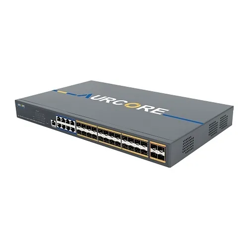 AurCore AES4010 AES4000 Series 16x1GE Base-T, 8x1GE Base-T/SFP Combo, 4x10GE SFP+, L3 Managed Switch, 128Gbps