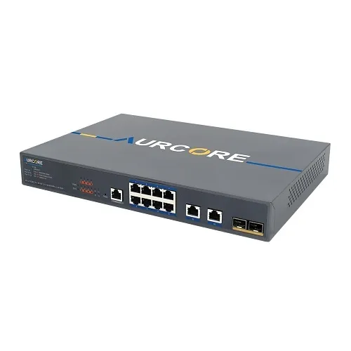 AurCore AES4101P AES4000 Series 8x2.5GE Base-T, 2x10GE Base-T, 2x10GE SFP+, L3 Managed PoE+ Switch, 150W PoE Budget, 120Gbps