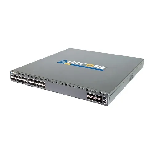 AurCore AES6001B AES6000 Series Data Center Switch, 24x10GE SFP+, 6x100GE QSFP28, 1.7Tbps, B2F, AURCNOS, Aldrin2
