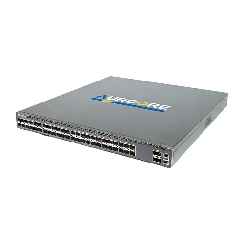 AurCore AES6004B AES6000 Series Data Center Switch, 48x10GE SFP+, 2x100GE QSFP28, 2.18Tbps, B2F, AURCNOS, Aldrin2