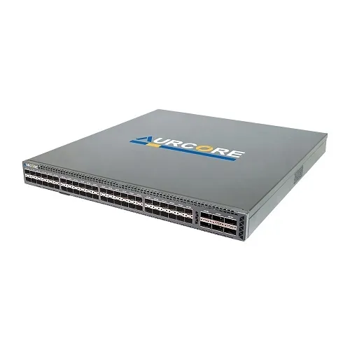 AurCore AES6101B AES6000 Series Data Center Switch, 48x25GE SFP28, 6x100GE QSFP28, 3.6Tbps, B2F, AURCNOS, Aldrin2-XL