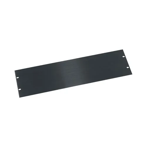 Middle Atlantic AFACE4 RSH Anodized Face Plate, 4U RMS,  Black