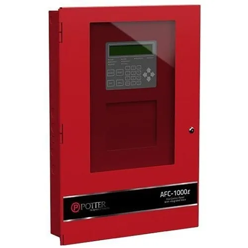 Potter AFC-1000E Expandable Fire Alarm Control Panel, 1270 Points