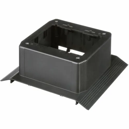 Panduit AFR4JB2SOS Surface Raceway, Above Floor Raceway, Double Gang Junction, Office Slate