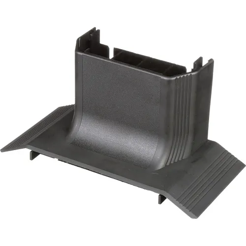 Panduit AFR4TRT70OS 4-Channel Above Floor Raceway T-70 Transition, Office Slate