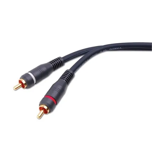 Vanco AGP236 3' RCA Male to Male Stereo Patch Cable