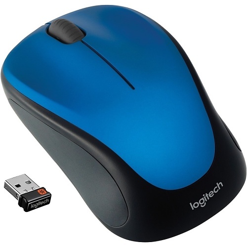 Logitech 910-002901 M317 Wireless Mouse, Steel Blue