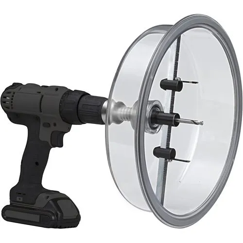 Jonard Tools AHC-10 Adjustable Round Hole Cutter, 2.2in. -10in.