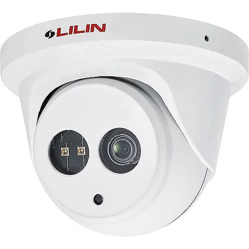 LILIN AHD655AX2.8 5MP Day and Night Auto Focus IR Vandal Resistant Dome Camera, 2.8-8mm Focal Lens