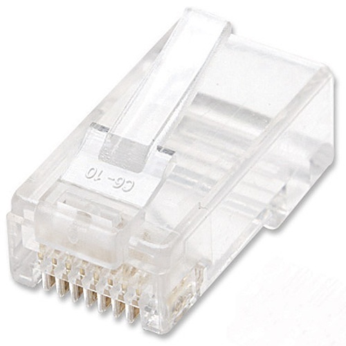 Intellinet 502344 CAT6 RJ45 Modular Plugs, 100-Piece