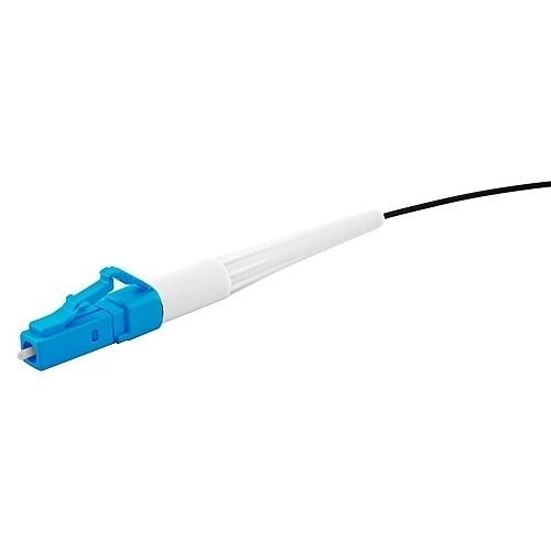 Hubbell FCLCF900SMBP Fusion Splice Connector, LC, OS2, Blue, Blister Pack