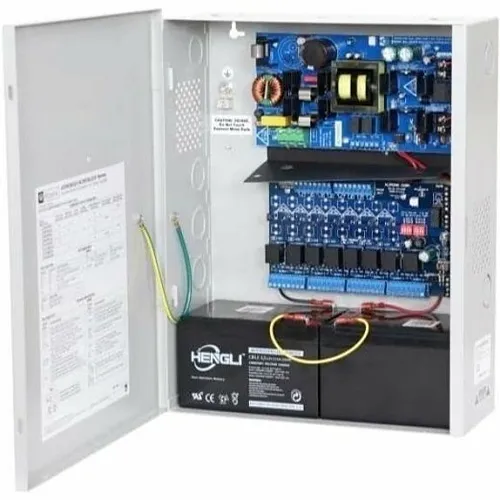 Altronix AL1024ACMCB220 Access Power Controller with Power Supply/Charger, 8-PTC Class Relay Outputs, 24VDC at 10A, FAI, 220VAC, BC400 Enclosure