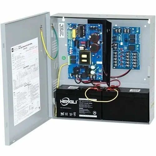 Altronix AL1024M220 Access Power Distribution Module with Power Supply Charger, PTC Class Outputs, 24VDC at 10A, FAI, 220VAC, BC400 Enclosure