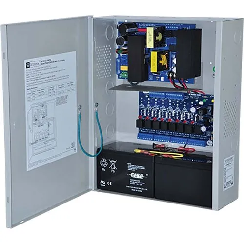 Altronix AL1024ULACMCB Access Power Controller with Power Supply Charger, PTC Class Relay Outputs, 24VDC at 10A, BC400 Enclosure