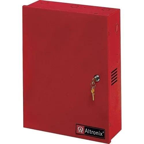 Altronix AL1024ULXPD16R Power Supply, 8A 14V DC 16 Fuse Output, Red