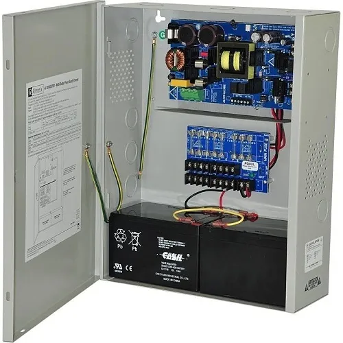 Altronix AL1024XPD8220 Power Supply Charger, Fused Outputs, 24VDC at 10A, 220VAC, BC400 Enclosure