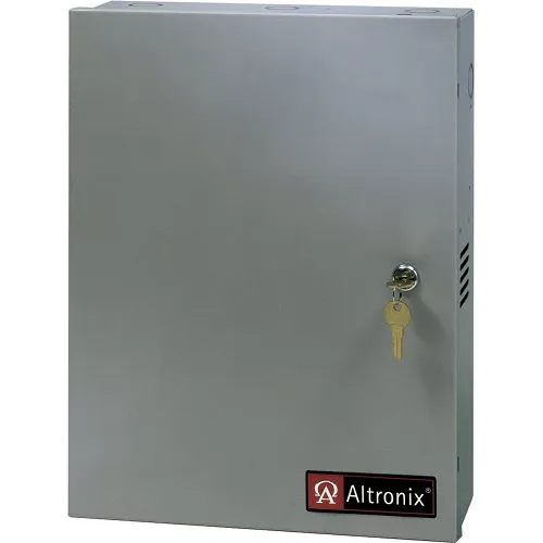 Altronix AL400ULMX Series Access Control Multi-Output Power Supply Charger, Accommodates 12Ah Batteries, 115VAC, 60Hz, 12VDC or 24VDC