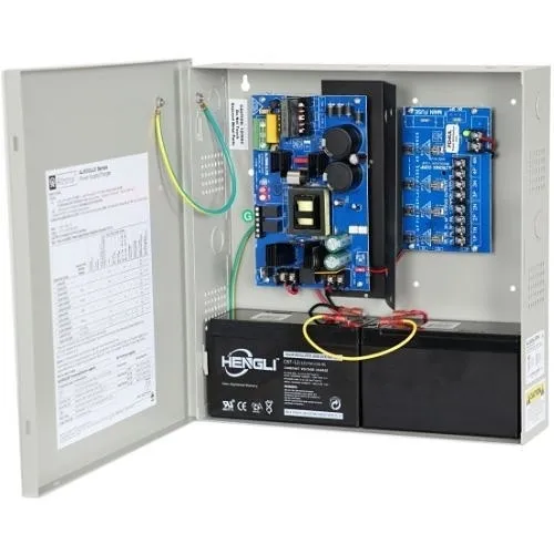 Altronix AL400ULPD4 Power Supply Charger, Fused Outputs, 12/24VDC at 4A, BC300 Enclosure